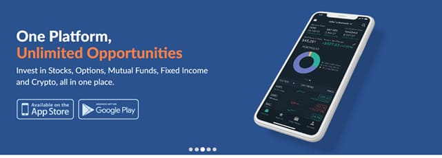 Firstradeアプリの画像