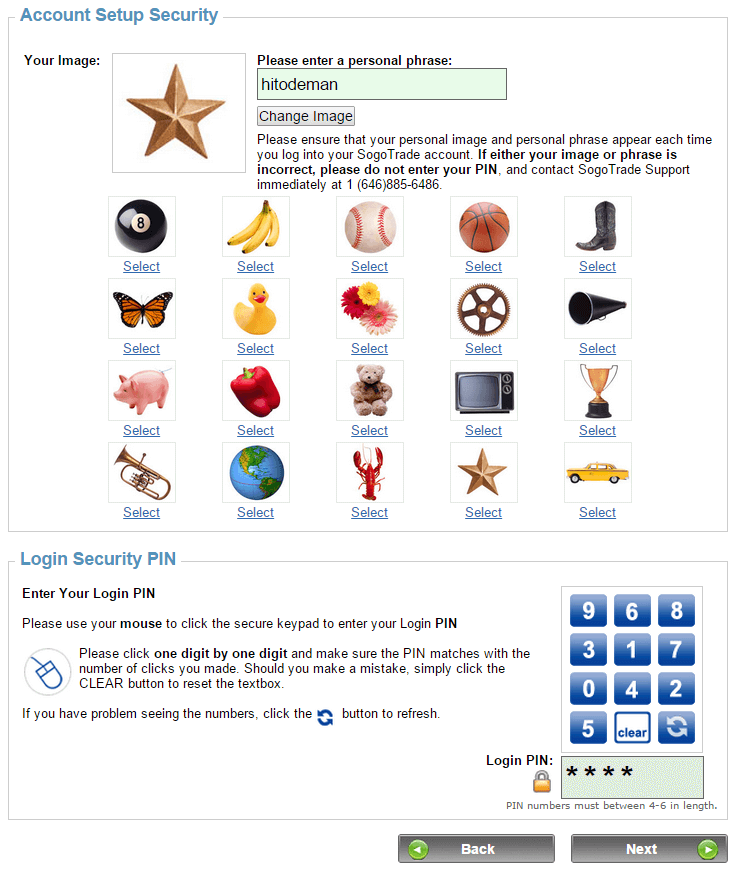 SogoTradeの口座開設3