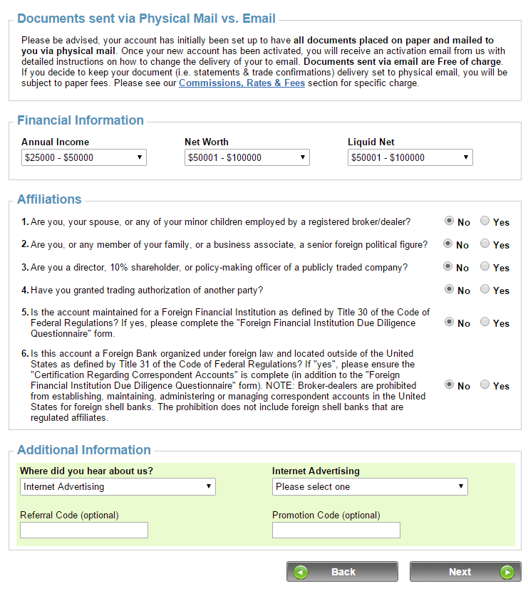 SogoTradeの口座開設5